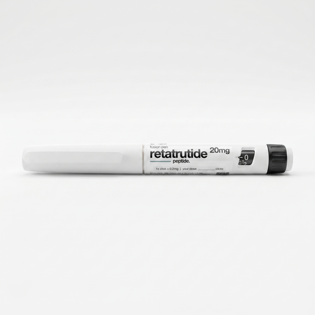 Retatrutide peptide 20mg fusion pen dual chamber system